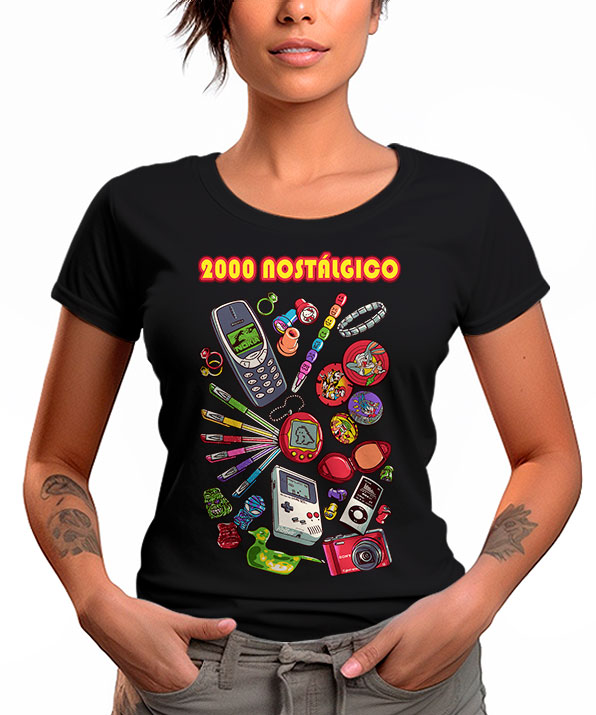 Camiseta 2000 Nostálgico