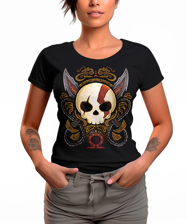 Camiseta God Skull