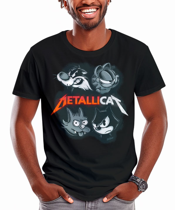 Camiseta Metallicat
