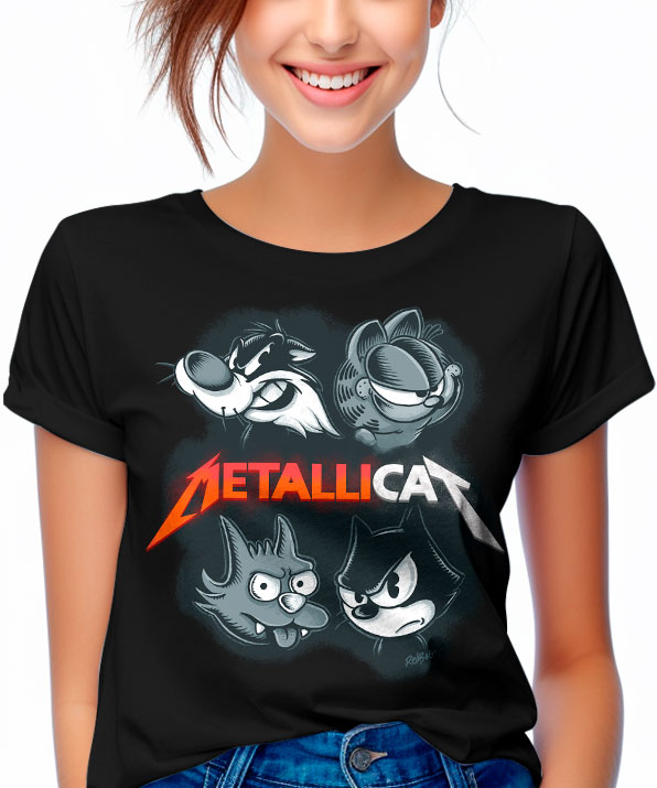 Camiseta Metallicat