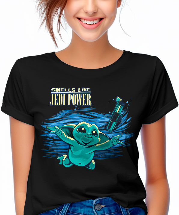 Camiseta Smells Like Jedi Power