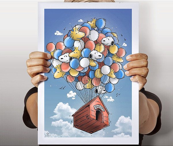 Poster Floating House