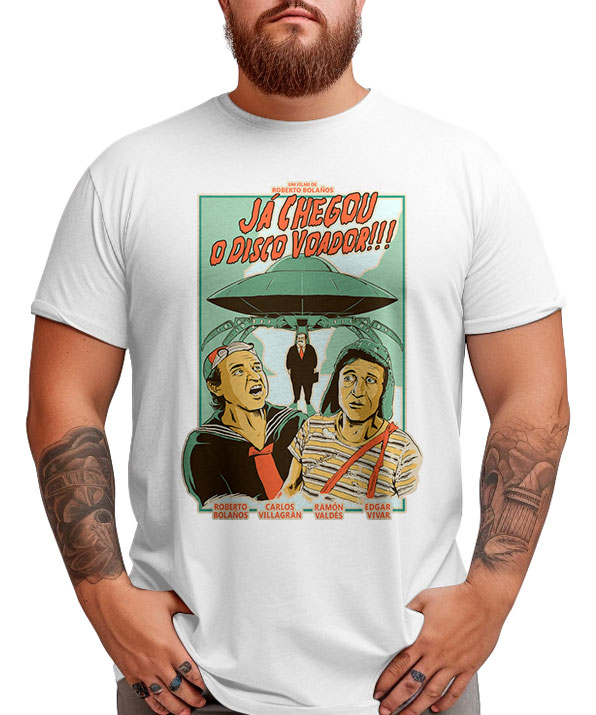 Camiseta Disco Voador