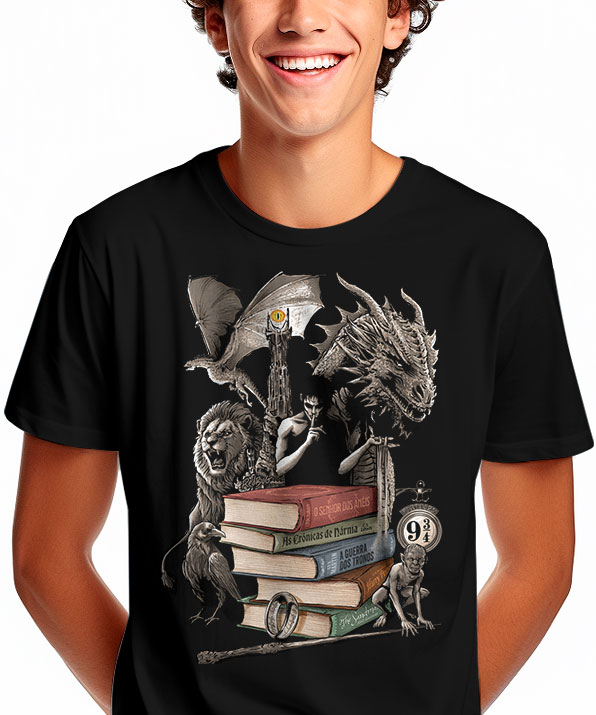 Camiseta Literatura Fantástica