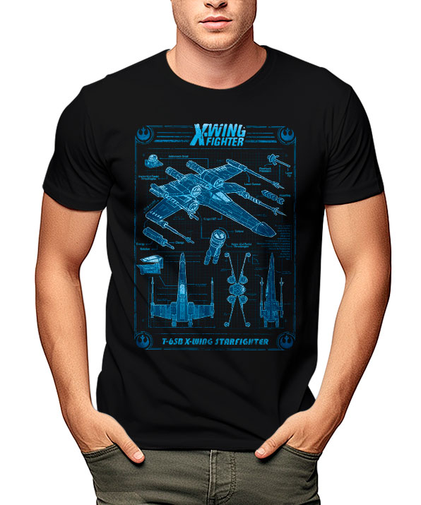 Camiseta X-Wing Project