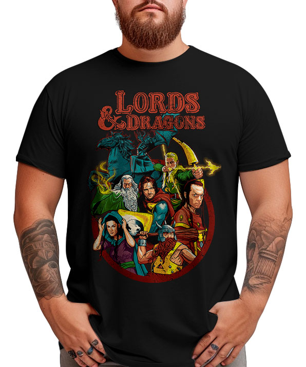 Camiseta Lords and Dragons