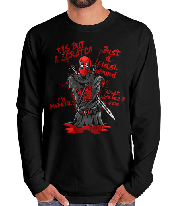 Manga Longa Red Knight