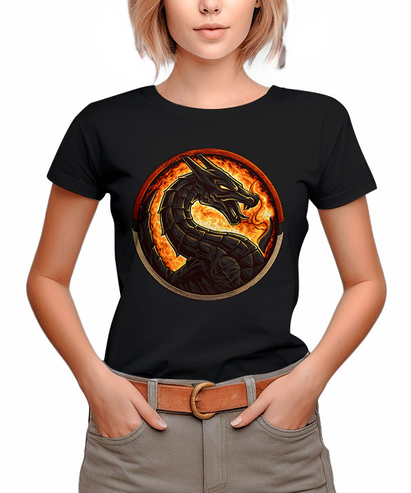 Camiseta Charizard Kombat