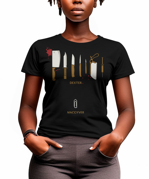 Camiseta  Dexter x MacGyver