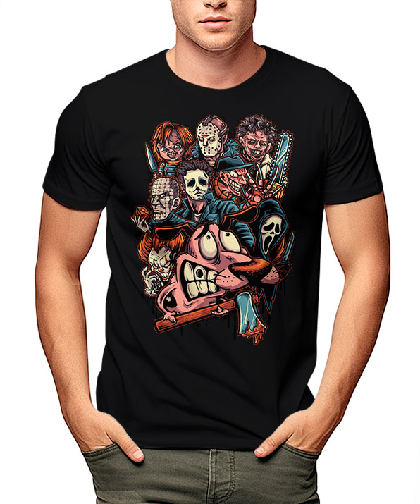 Camiseta Pesadelo de Coragem