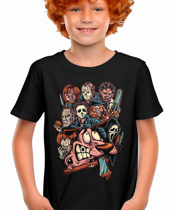 Camiseta Pesadelo de Coragem