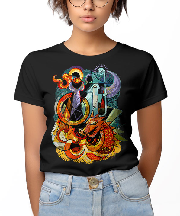 Camiseta Cores de Mordor