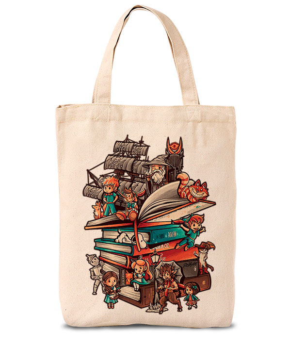 Ecobag Vida dos Livros