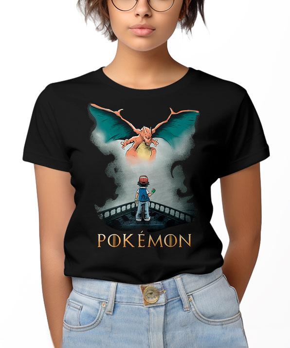 Camiseta Fire and Pokemon