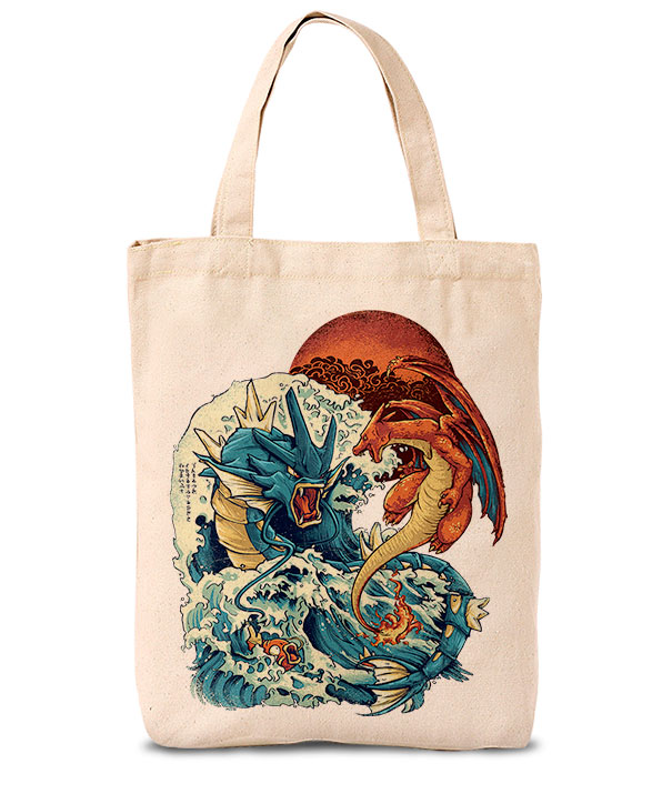 Ecobag A Onda de Gyarados
