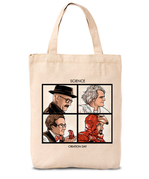 Ecobag Ciência Pop