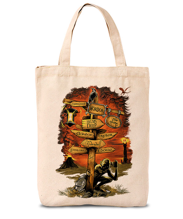 Ecobag Recantos da Terra Média