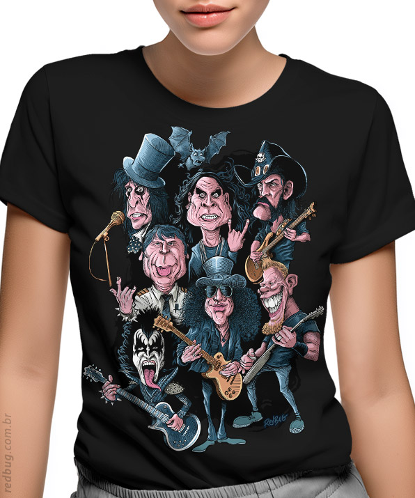 Camiseta Metal Legends