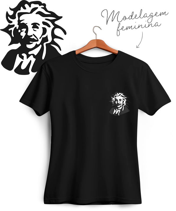 Camiseta Pocket Albert Einstein