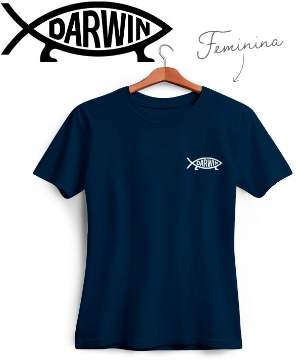 Camiseta Darwin Fish Ichthys