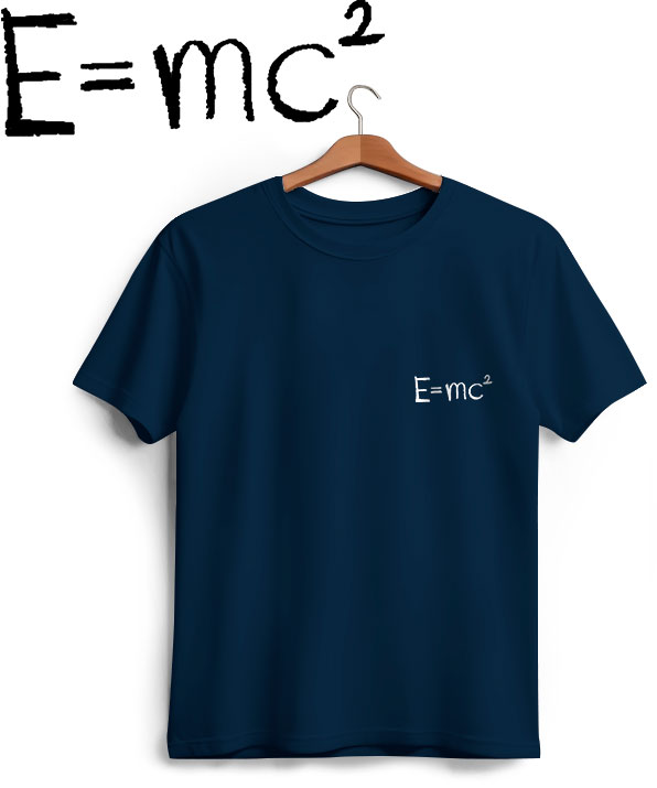 Camiseta Equação de Einstein