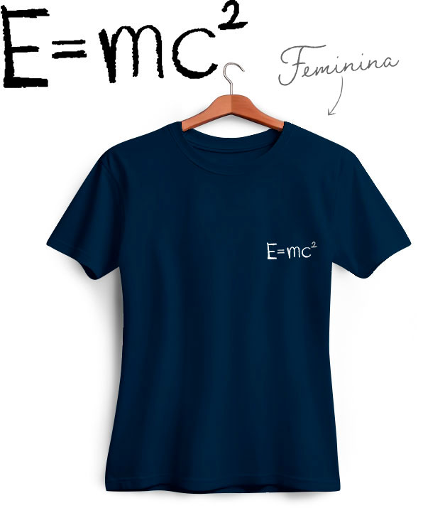 Camiseta Equação de Einstein
