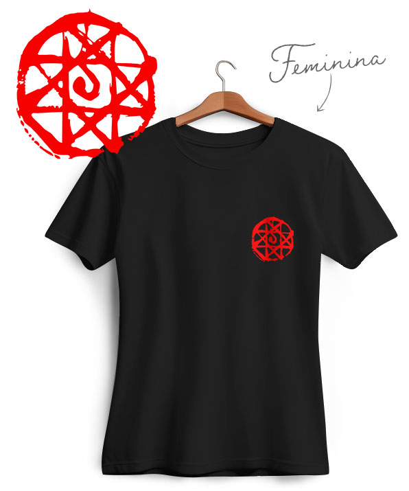 Camiseta Selo de Sangue Fullmetal