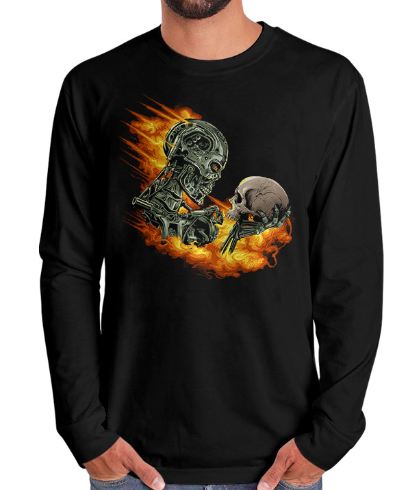 Manga Longa Exterminador T-800
