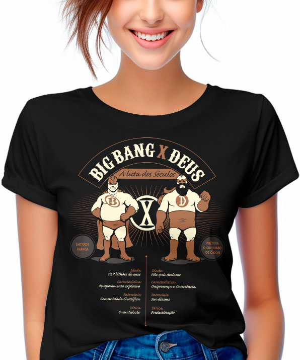 Camiseta Big Bang x Deus