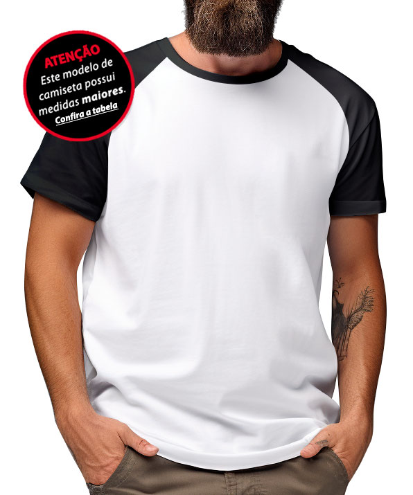 Raglan Básico Branco
