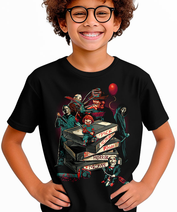 Camiseta Horror Tapes