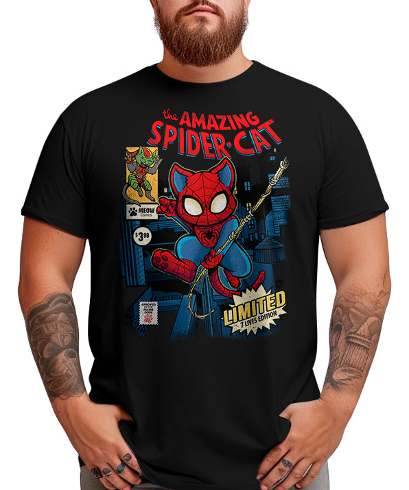Camiseta Spider Cat