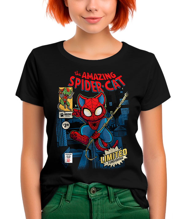 Camiseta Spider Cat