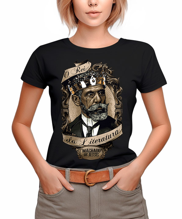 Camiseta Machado de Assis