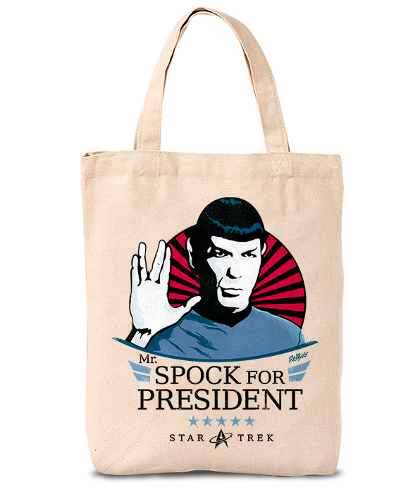 Ecobag Spock para Presidente