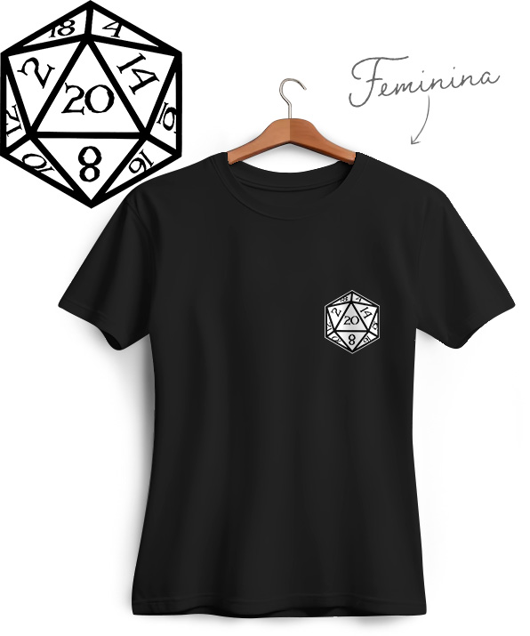 Camiseta RPG D20