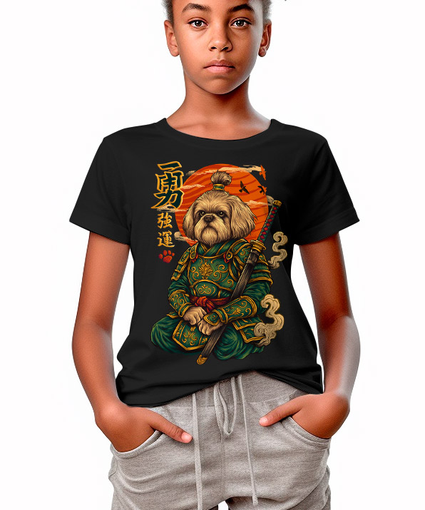 Camiseta Shih Tzu Samurai
