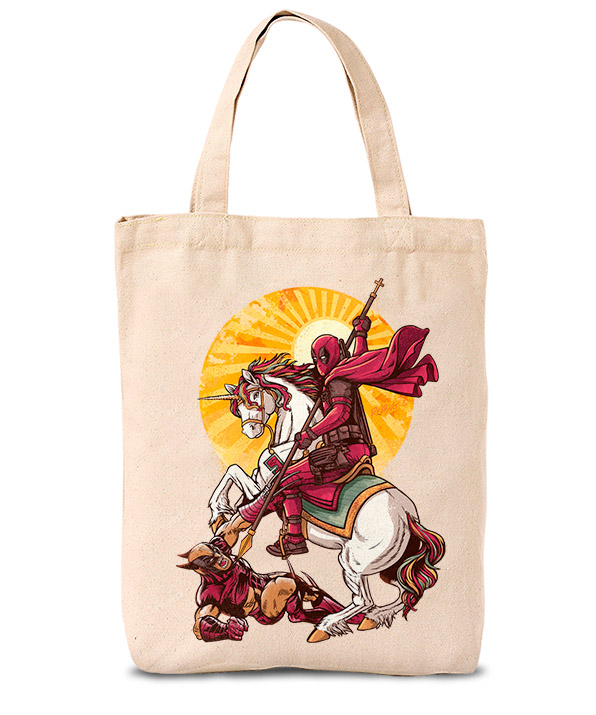Ecobag São Jorge Deadpool