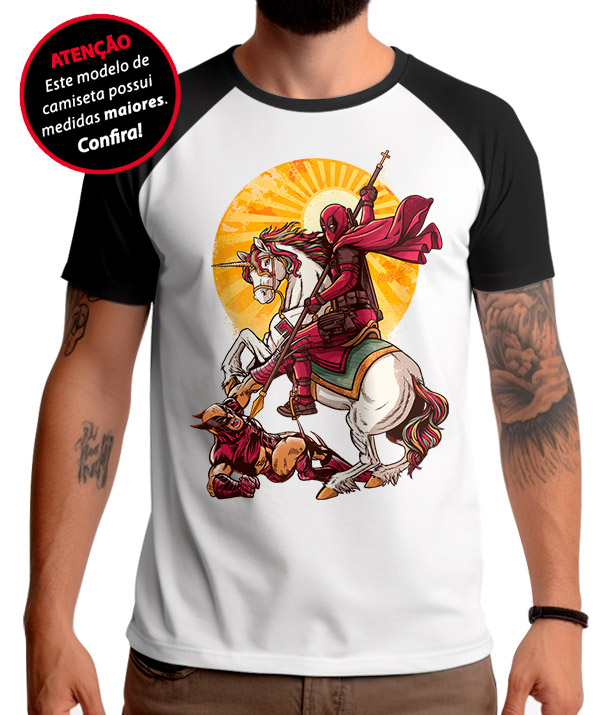 Raglan São Jorge Deadpool