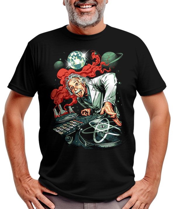 Camiseta Einstein DJ