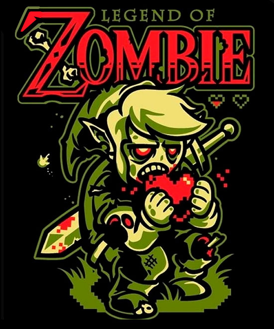 Camiseta Legends Of Zombie