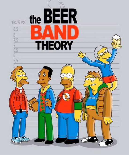 Camiseta The Beer Band Theory