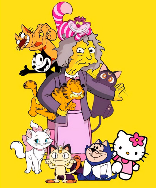 Camiseta Crazy Cat Lady