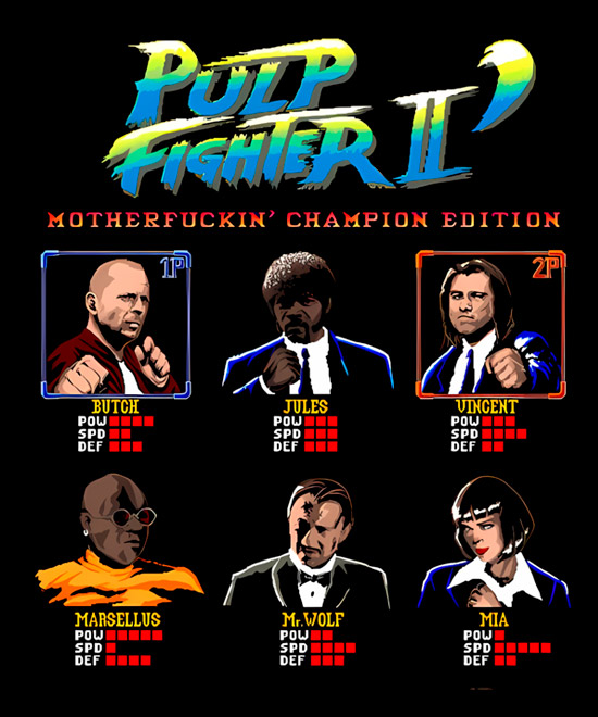 Camiseta Pulp Fighter