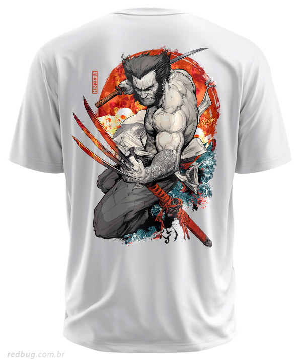 Estampa Costas Adamantium Samurai