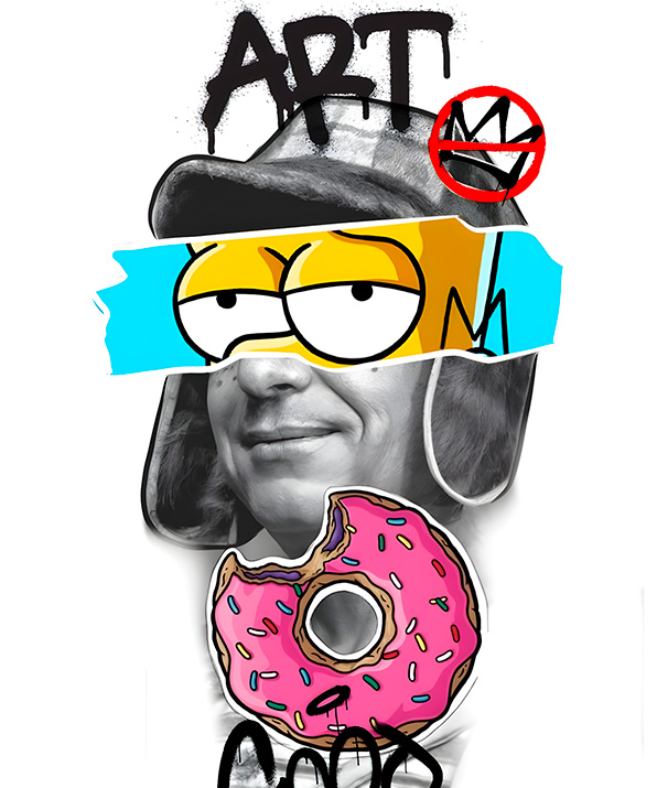 Camiseta Chaves Homer