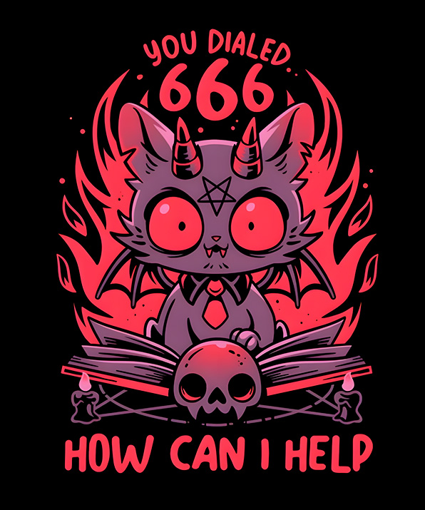 Camiseta Cute 666