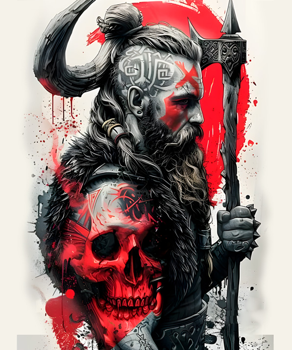 Camiseta Viking Design