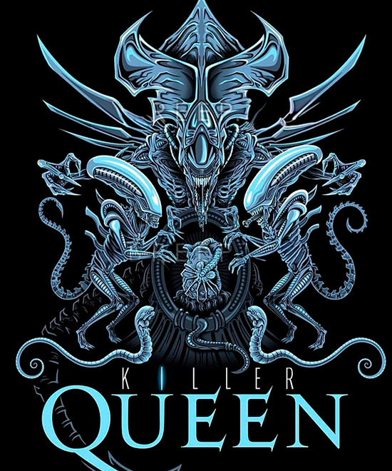 Camiseta Alien Queen