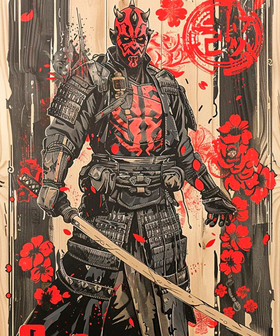 Camiseta Samurai Maul